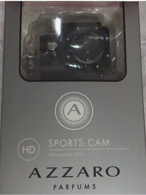 Waterproof 30M HD Sports Cam.Azzaro Parfums
